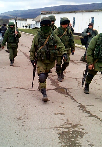 Krim 2014. ruski vojnici